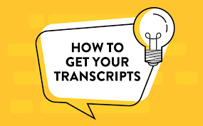 TRANSCRIPT REQUEST LINK