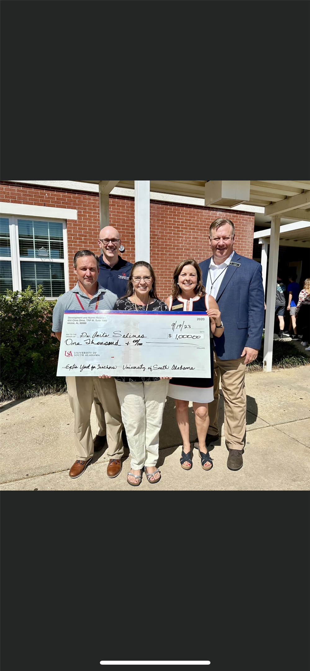   “Big Day for Teachers” celebration