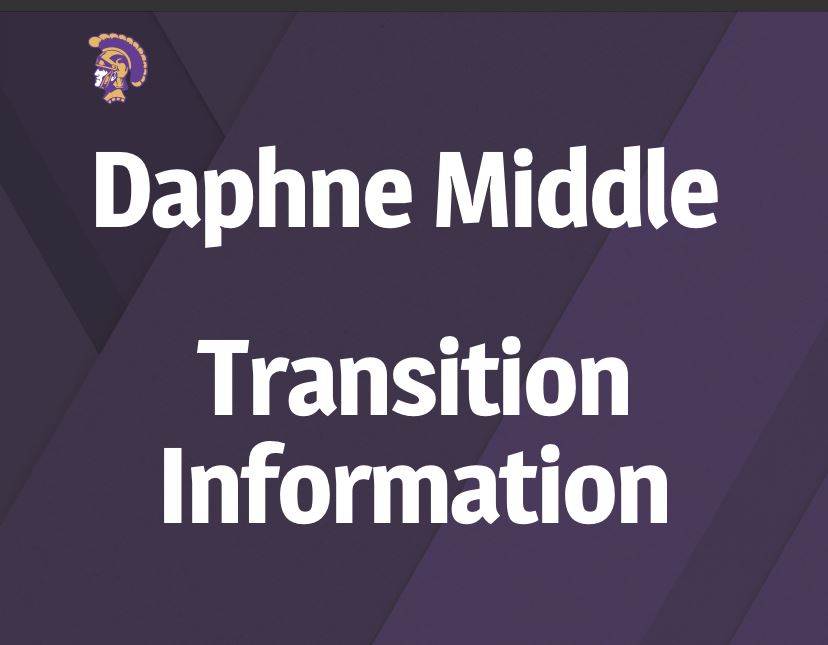  DMS Transition Information for 6th Grade Students