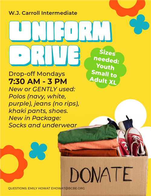 Uniform Drive - Mondays